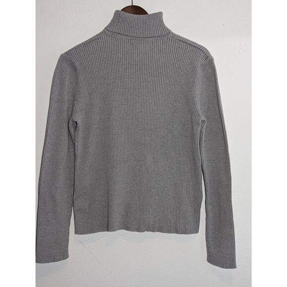 Ralph Lauren grey turtleneck sweater size Large - Picture 5 of 7